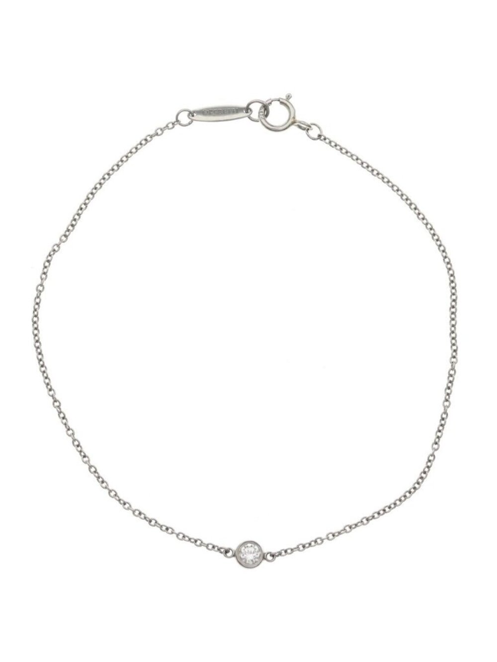 Tiffany & Co by the Yard Diamond Bracelet Platinum